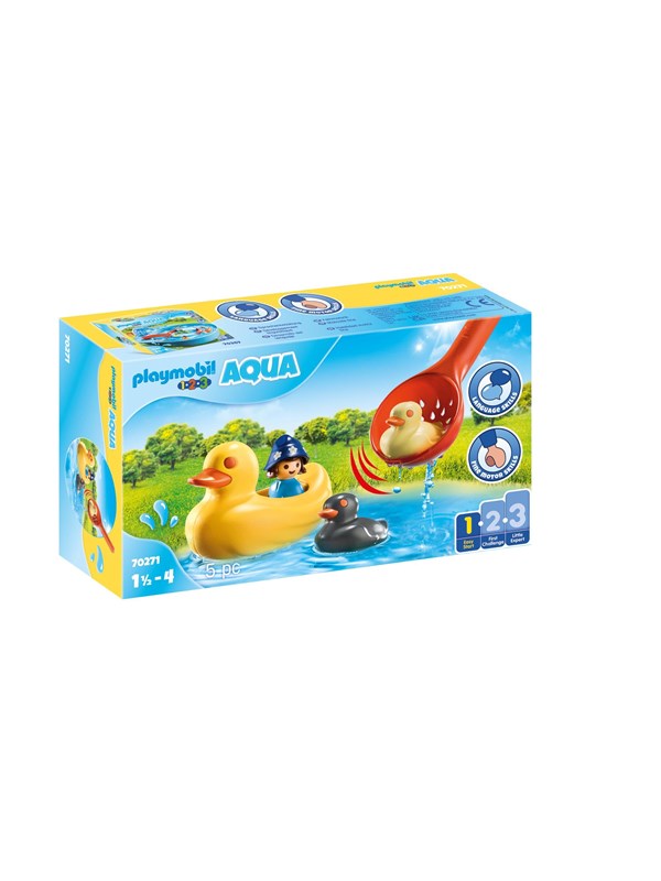 4008789702715 - 70271 123 AQUA Entenfamilie Konstruktionsspielzeug